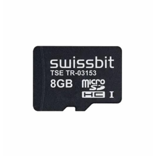 Swissbit TSE, microSD-Karte, 8 GB, 5 Jahre-Lizenz